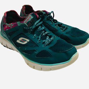 Skechers Relaxed Fit Flex Ultimate Reality Memory Foam Womens 7.5 Sneakers Shoes